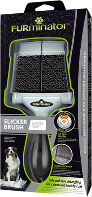 Furminator Slicker Brush Large Soft -     (,  3)