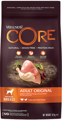   CORE Grain Free Adult Medium          (,  7)