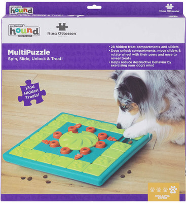 Nina Ottosson Игра-головоломка для собак Multipuzzle (фото, вид 1)