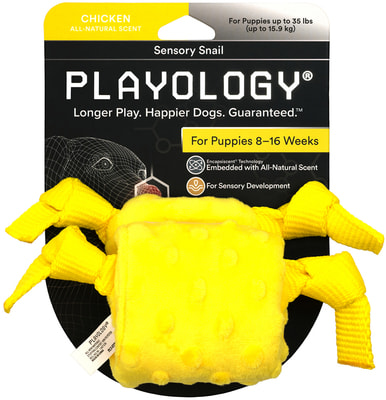 Playology ��������� �������� ������ ��� ������ PUPPY SENSORY SNAIL � �������� ������ (����, ��� 7)