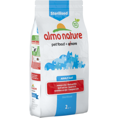 Almo Nature         . Functional Adult Sterilised Beef and Rice (,  1)