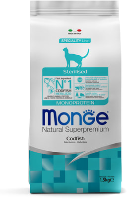 Monge Cat Monoprotein Sterilised Merluzzo       (,  8)