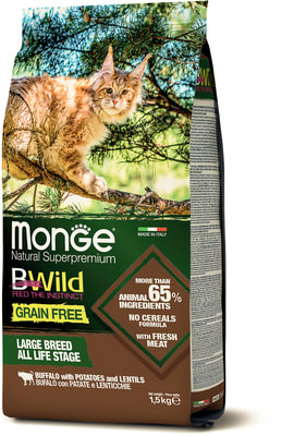   Monge BWild Cat GRAIN FREE           (,  7)