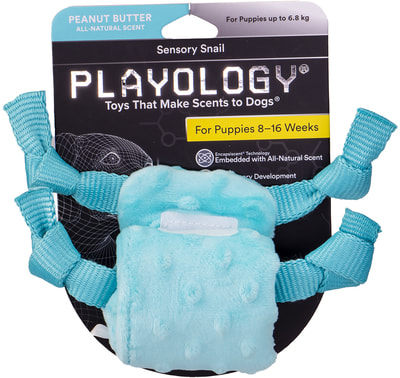 Playology ��������� �������� ������ ��� ������ PUPPY SENSORY SNAIL � �������� ������� (����, ��� 7)