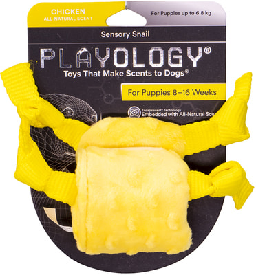 Playology ��������� �������� ������ ��� ������ PUPPY SENSORY SNAIL � �������� ������ (����, ��� 6)