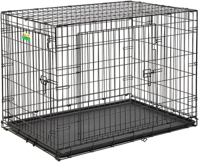 MidWest Клетка для больших собак Contour с двумя дверьми 42" (фото, вид 5)