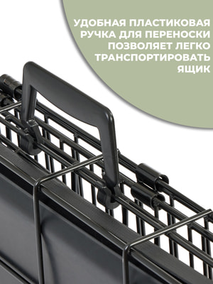 MidWest Клетка для собак и кошек Contour с двумя дверьми 24" (фото, вид 5)