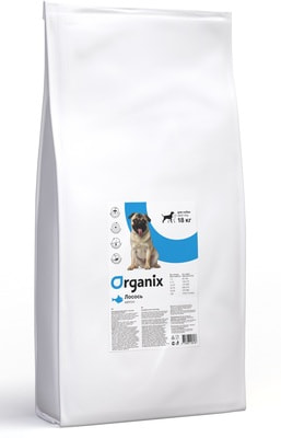   Organix        (Adult Dog Salmon) (,  4)