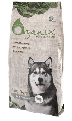   Organix       (Adult Dog Lamb) (,  3)