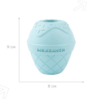 Mr.Kranch Игрушка для собак Мороженое 8*9 см с ароматом курицы (фото, вид 8)