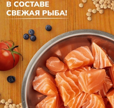 ����� ���� NOW'KITCHEN ����������� ��� �������� ����� �� ������ ��������,�����,������� � �������, Fresh Grain-free Turkey, Duck+Salmon, Adult (����, ��� 3)