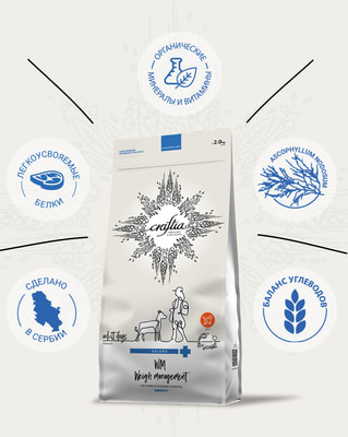   CRAFTIA GALENA   DOG WEIGHT MANAGEMENT (Obesity)   ()      (,  5)