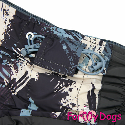 ForMyDogs Теплый комбинезон для маленьких собак коричневый для мальчиков с капюшоном (вид 3) ForMyDogs Теплый комбинезон для маленьких собак коричневый для мальчиков с капюшоном (фото, вид 3)