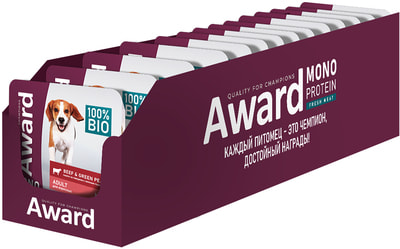 Award ������� ���� Monoprotein ��� �������� ����� ������ �� �������� � ������� �������� (����, ��� 2)