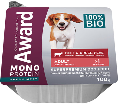 Award ������� ���� Monoprotein ��� �������� ����� ������ �� �������� � ������� �������� (����, ��� 5)