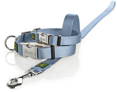Hunter Ошейник для собак ALU-Strong Vario Basic, нейлон с металлической застежкой, голубой (вид 1) Hunter Ошейник для собак ALU-Strong Vario Basic, нейлон с металлической застежкой, голубой (фото, вид 1)
