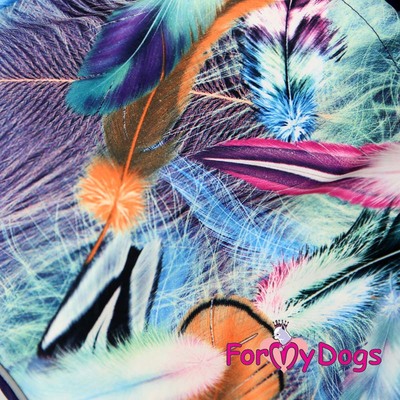 ForMyDogs Комбинезон на крупных собак Перышки фиолетовый на мальчика (вид 1) ForMyDogs Комбинезон на крупных собак Перышки фиолетовый на мальчика (фото, вид 1)