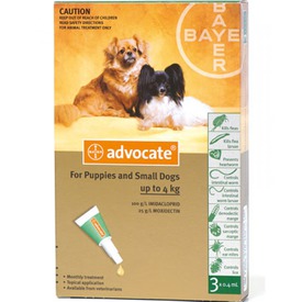 Bayer Адвокат капли для собак от чесоточных клещей, блох и гельминтов (фото, вид 2)