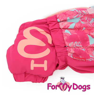 ForMyDogs Комбинезон для такс Розовый на меху на девочку (вид 1) ForMyDogs Комбинезон для такс Розовый на меху на девочку (фото, вид 1)