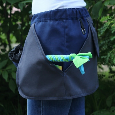 OSSO Сумка-юбка дрессировщика с карманами для лакомства, игрушек, фризби (фото, вид 2)