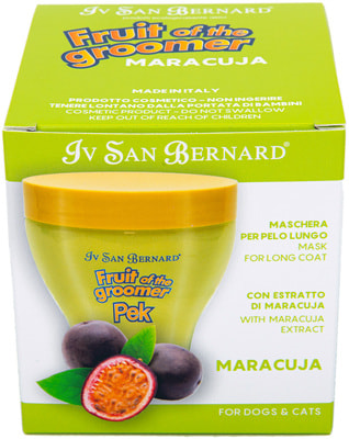 Iv San Bernard Fruit of the Grommer Maracuja Восстанавливающая маска для длинной шерсти с протеинами (фото, вид 6)