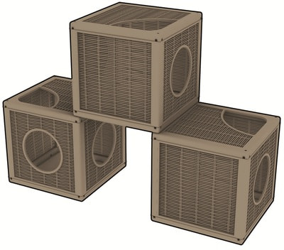 BAMA PET    Qublo 35x35x35h  (,  7)