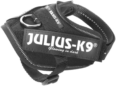 JULIUS-K9 Шлейка для собак IDC®-Powerharness, черный (фото, вид 1)