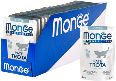 Monge Cat Monoprotein Pouch ����� ��� ����� ������ (����, ��� 1)