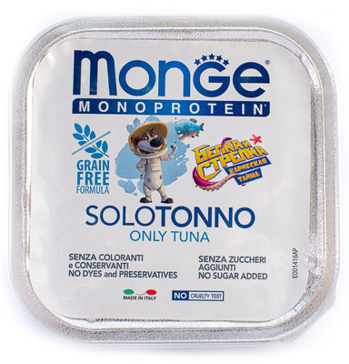 Monge Dog Monoprotein Solo       (,  9)