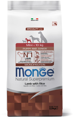 ����� ���� Monge Dog Speciality Mini ��� ������ ������ ����� ������� � ����� � ���������� (����, ��� 6)