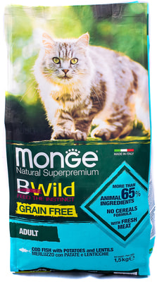   Monge BWild Cat GRAIN FREE    ,       (,  3)