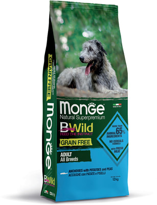Monge Dog BWild GRAIN FREE        c    (,  2)