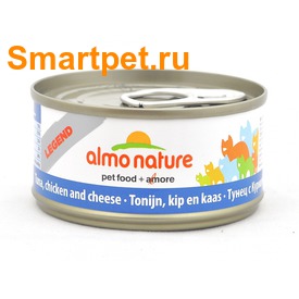 Almo Nature    ,    (HFC - Natural - Tuna, Chicken and Cheese) (,  1)