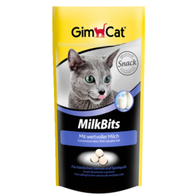 GimCat MilkBits Витамины для кошек молочные (фото, вид 1)