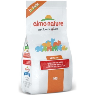 Almo Nature          , Holistic Adult Cat Adult Beef and Rice