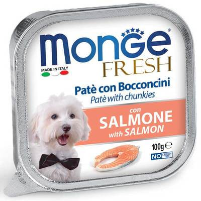 Консервы Monge Dog Fresh консервы для собак лосось (фото)
