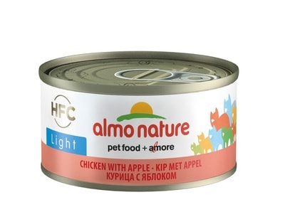 Almo Nature         (HFC Almo Nature LIght cats chicken and apple)