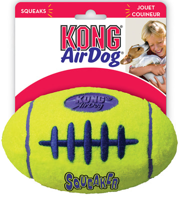 Kong Игрушка для собак Air Регби на основе теннисного мяча (фото)