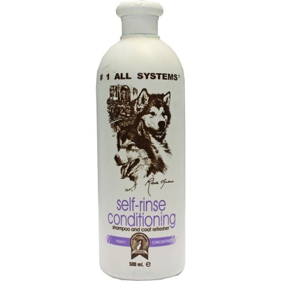 #1 All systems Self-rinse Conditioning shampoo - шампунь без смывания для животных (фото)