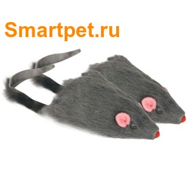 Triol Игрушка для кошек Мышь 3" серая