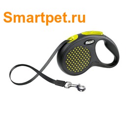 flexi Рулетка для собак Design S (до 15кг) 5м лента flexi Рулетка для собак Design S (до 15кг) 5м лента