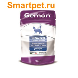 Gemon Cat Pouch Sterilised         
