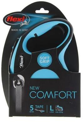flexi Рулетка New Comfort L до 60кг лента 5м flexi Рулетка New Comfort L до 60кг лента 5м (фото)