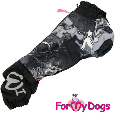 ForMyDogs Теплый комбинезон для такс Черный на меху для мальчика ForMyDogs Теплый комбинезон для такс Черный на меху для мальчика (фото)