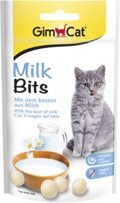 GimCat MilkBits Витамины для кошек молочные (фото)
