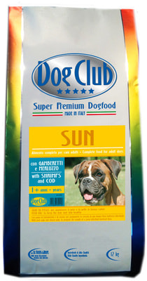 Сухой корм Dog Club Sun Hypoallergenic на рыбной основе для взрослых собак всех пород (фото)