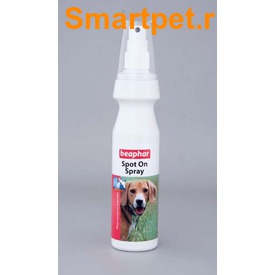 BEAPHAR Bio Spot On Spray For Dogs - Биоспрей от блох и клещей для собак (фото)