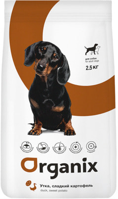   Organix        (Adult Dogs Duck and Potato) ()