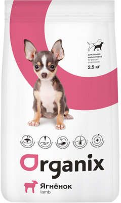   Organix       (Puppies Small Breeds Lamb) ()