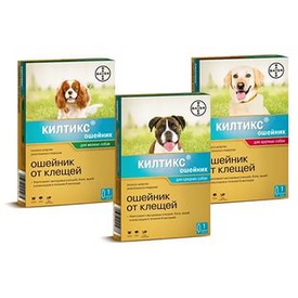 Bayer Килтикс - ошейник для собак от блох и клещей